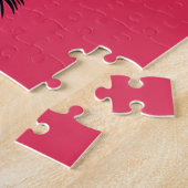 Yorkshire Terrier gegen einen hellen Hintergrund Puzzle (Seite)