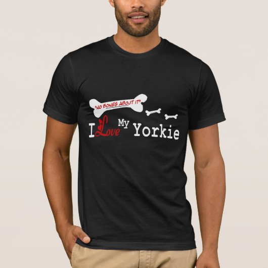 Yorkshire Terrier Geschenke T-Shirt (Vorderseite)