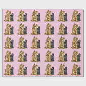 Yorkshire Terrier Geschenkpapier (Flach)