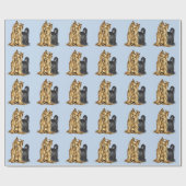 Yorkshire Terrier Geschenkpapier (Flach)