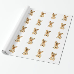 Yorkshire Terrier Geschenkpapier