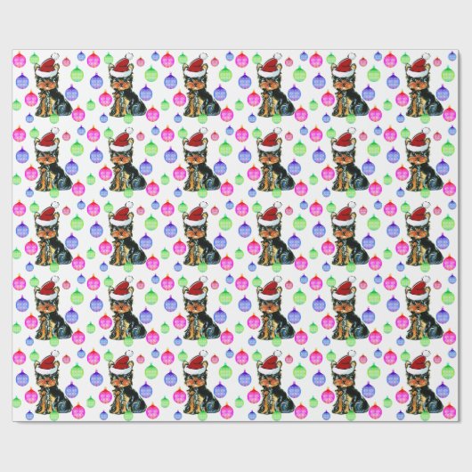 YORKSHIRE TERRIER GESCHENKPAPIER (Flach)