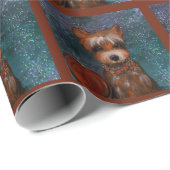 YORKSHIRE TERRIER GESCHENKPAPIER (Rolleneckpunkt)