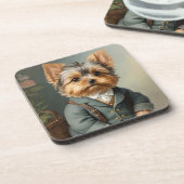 Yorkshire Terrier Getränkeuntersetzer (Linke Seite)