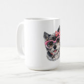Yorkshire Terrier Gift for Dog Lovers Kaffeetasse (Vorderseite Links)