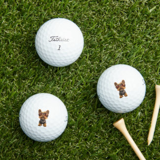 Yorkshire Terrier Golfbälle