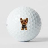 Yorkshire Terrier Golfbälle (Vorderseite)