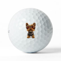 Yorkshire Terrier Golfbälle