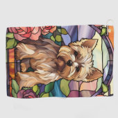 Yorkshire Terrier Golfhandtuch (Horizontal)