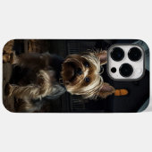 Yorkshire Terrier Halloween Beängstigend Case-Mate iPhone Hülle (Rückseite (Horizontal))