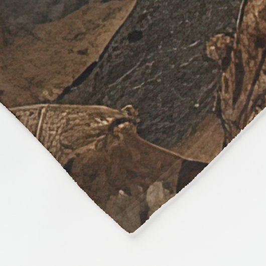 Yorkshire Terrier Halloween Beängstigend Fleecedecke (Ecke)