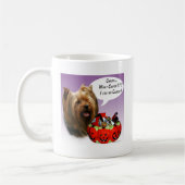 Yorkshire Terrier Halloween Candy Kaffeetasse (Links)
