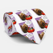Yorkshire Terrier Halloween Candy Krawatte (Gerollt)