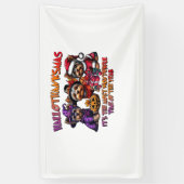 Yorkshire Terrier Halloween Erntedank Weihnachten Banner (Vertikal)