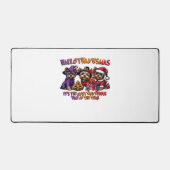 Yorkshire Terrier Halloween Erntedank Weihnachten Schreibtischunterlage (Vorderseite)