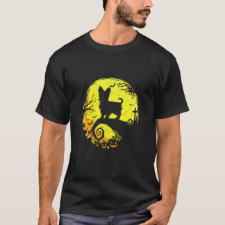 Yorkshire Terrier Halloween für Männer Frauen Kind T-Shirt