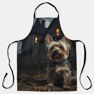 Yorkshire Terrier Halloween Gruselig Schürze