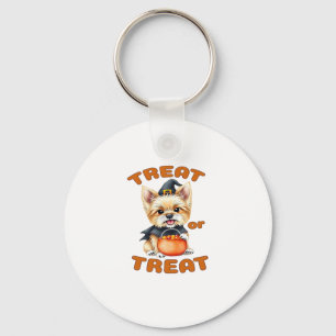 Yorkshire Terrier Halloween-Hundekostüm �Süßes ode Schlüsselanhänger
