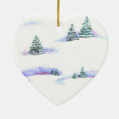 Yorkshire Terrier Heart Ornament (Hinten)