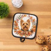 Yorkshire Terrier Herbst Topflappen (Oben Unten)