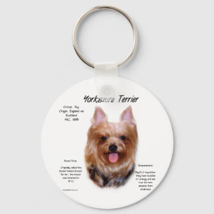 Yorkshire Terrier History Design Schlüsselanhänger