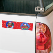 Yorkshire Terrier Holiday Autoaufkleber (Auf Lkw)