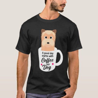 Yorkshire Terrier Humour Dog Coffee T-Shirt