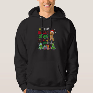 Yorkshire Terrier Hund auf der unartigen Liste von Hoodie
