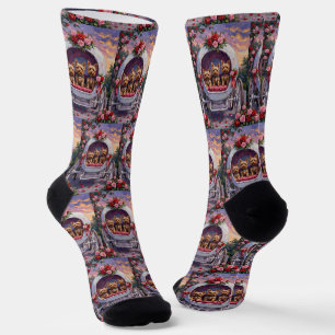 Yorkshire Terrier Hund Valentinstag Socken