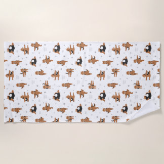 Yorkshire-Terrier-Hund Yoga Mat Strandtuch