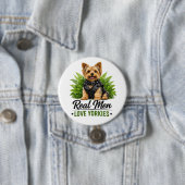 Yorkshire Terrier Hundepapa  Echte Männer lieben Button (Beispiel)