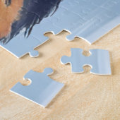 Yorkshire-Terrier-Hundeporträtmalerei Puzzle (Seite)