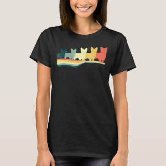 Yorkshire Terrier im vintage Retro Stil T-Shirt