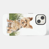 Yorkshire Terrier iPhone Hülle (Rückseite (Horizontal))