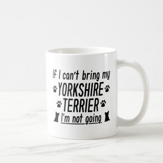 Yorkshire Terrier Kaffeetasse (Rechts)