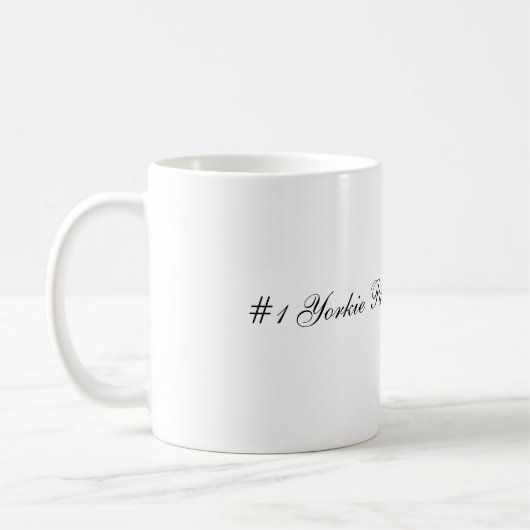 Yorkshire Terrier Kaffeetasse (Links)