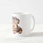 Yorkshire Terrier Kaffeetasse (VorderseiteRechts)