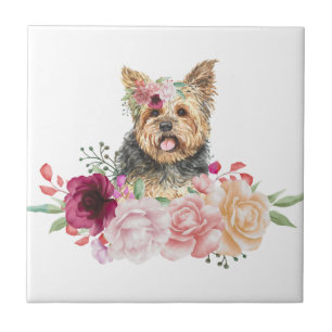 Yorkshire Terrier Keramikfliesen Fliese