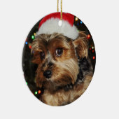 Yorkshire Terrier Keramikornament (Rechts)