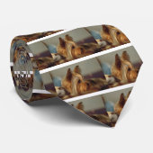 Yorkshire Terrier Krawatte (Gerollt)