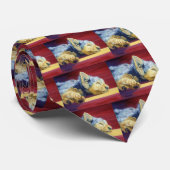 Yorkshire Terrier Krawatte (Gerollt)