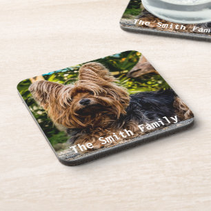 Yorkshire Terrier Kunststoffuntersetzer Untersetzer