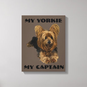 Yorkshire Terrier Leinwand Art