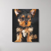Yorkshire Terrier Leinwanddruck (Vorderseite)