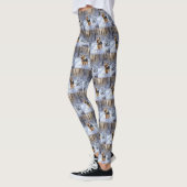 Yorkshire Terrier Let It Snow Christmas Leggings (Links)