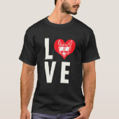 Yorkshire Terrier Liebe T-Shirt (Vorderseite)