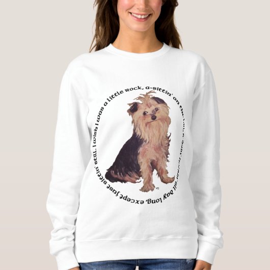 Yorkshire Terrier Little Ditty Sweatshirt (Vorderseite)