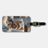 Yorkshire Terrier Luggage Tags Gepäckanhänger (Vorderseite horizontal)