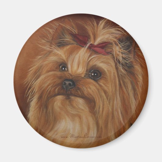 Yorkshire Terrier Magnet (Vorne)