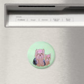 Yorkshire Terrier Magnet (In Situ (Geschirrspüler))